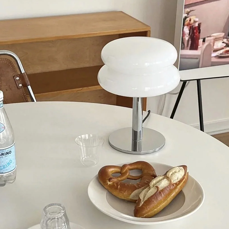 Cute Chubby Fluffy Bedside Lamp
