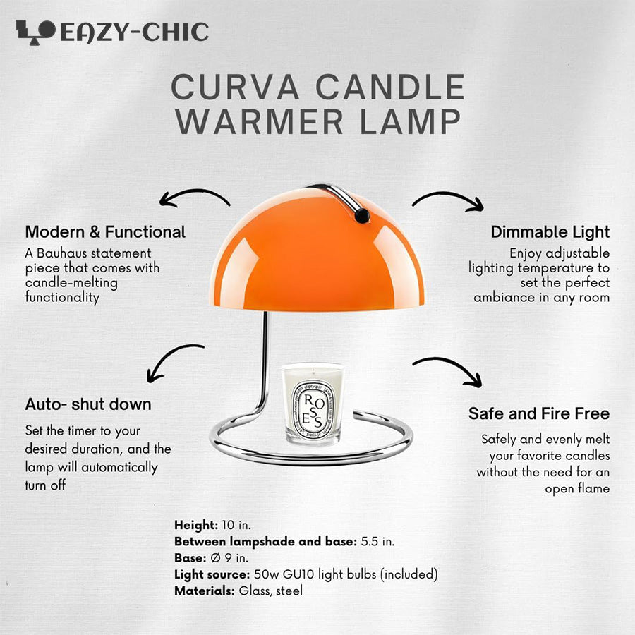 Collective Curva Candle Warmer Lamp | Gift Idea for Holiday and House Warming