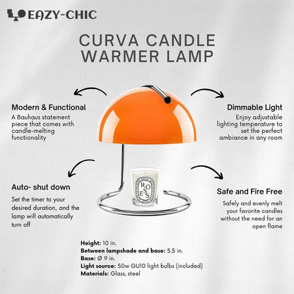 Collective Curva Candle Warmer Lamp | Gift Idea for Holiday and House Warming